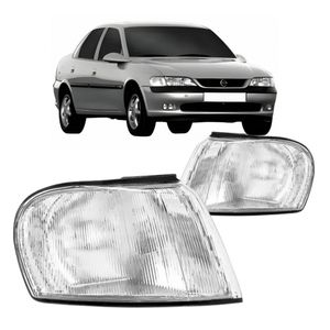 Lanterna Dianteira Pisca Vectra 1996 1997 1998 1999 Cristal