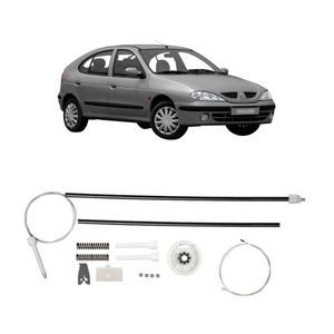 Kit Cabo Vidro Compativel Megane 1997 A 2006 C/arraste