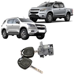 Cilindro Da Porta S10 Trailblazer 2012 2013 A 2018 Com Chave