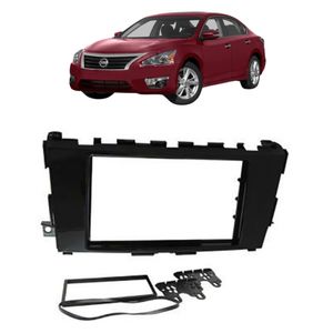 Moldura Painel 2din Preto Compativel Com Altima 2013 2014