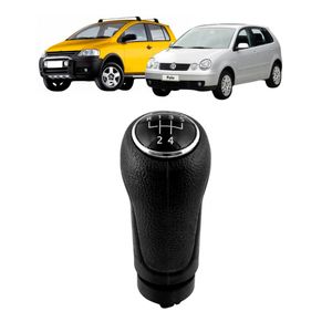 Manopla Cambio Compativel Com Polo 2003 A 2012 Fox 03 A 2009