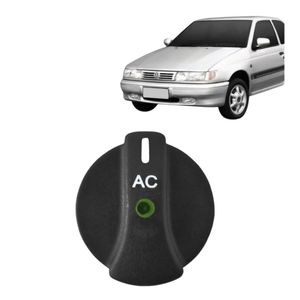 Botao Ar Condicionado Logus/pointer 1993 A 1996 Led Branco
