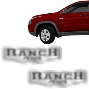 Adesivo Lateral Toro 2018 A 2021 Ranch 4x4 Diesel