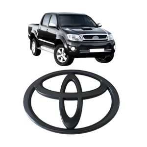 Emblema Grade Hilux 2005 A 2015 Black Piano