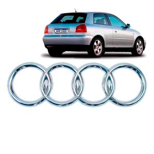 Emblema Audi Cromado