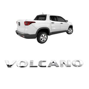 Emblema Volcano Toro 2016 A 2019 Cromado