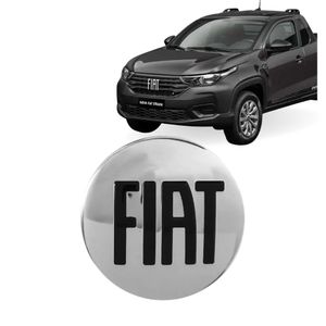 Sub Calota Fiat Prata 49,6mm