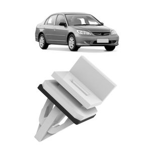 Presilha Spoiler Lateral Civic 1992 A 2000 Cr-v 2000 A 2001