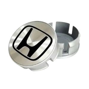 Sub Calota Escovada Com Emblema Preto