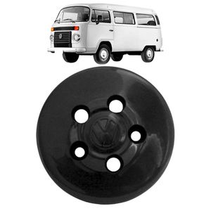 Calotinha Kombi 1997 A 2014 Preta 5 Furos