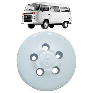 Calotinha Kombi 1997 A 2014 Branca 5 Furos