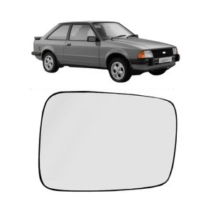 Refil De Retrovisor Compativel Com Escort 1984 1985 1986