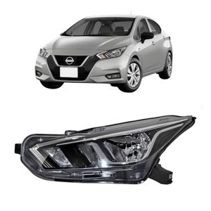 Farol Versa 2021 A 2023 Manual Sem Led