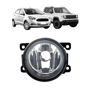 FAROL MILHA ARGO KA RENEGADE SANDERO 2012 2013 2014 A 2018