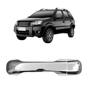 Aplique Macaneta Mala Cromado Ecosport 2003 A 2012