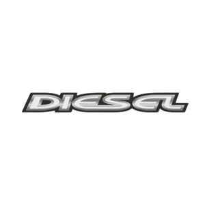 Emblema Gm Prata Resinado Diesel 2001 A 2013