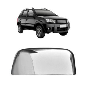 Aplique Retrovisor Ecosport 2003 A 2012 Cromado
