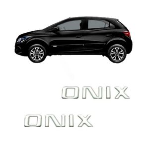 Adesivo Cromado Resinado Onix 2012 A 2020
