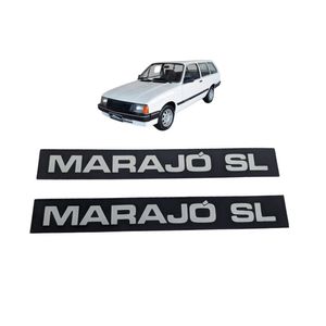 Emblema Lateral Marajo Sl 1980 A 1989