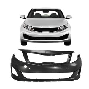 Parachoque Dianteiro Optima 2013 2014 2015 Preto Liso