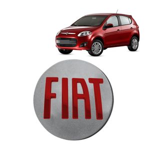 Sub Calota Fiat 2004 2005 A 2020 Vermelha