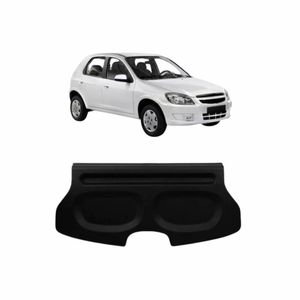Tampao Bagagito Plastico Preto Celta 4 Portas 2000 A 2016