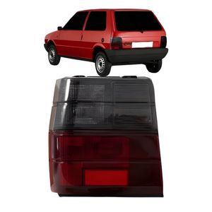 Lanterna Traseira Uno 1984 1985 A 2003 Fume