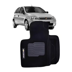 Tapete Carpete Preto Corsa 2003 A 2012