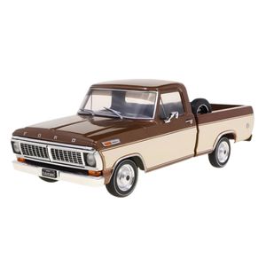 Miniatura F-100 Pick Up Marrom Escala 1:24