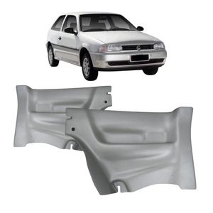 Forro Lateral Moldado Cinza Par Gol 2 Portas 1994 A 1999