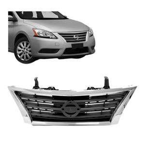 Grade Dianteira Sentra 2014 2015 2016 Cinza