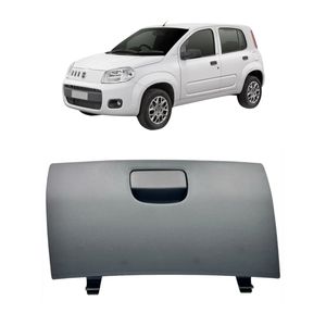 Tampa Porta Luvas Uno Fiorino 2010 2011 2012 A 2020 Cinza
