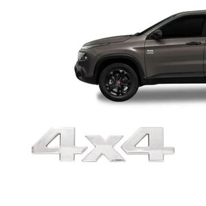 Emblema 4x4 Toro 2016 A 2023 Cromado