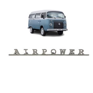 Emblema Vintage Em Inox Kombi Air Power