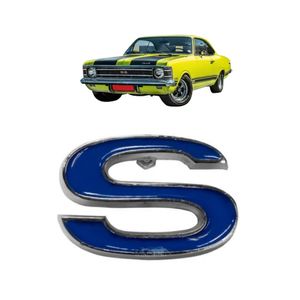 Emblema S Azul Opala Ss