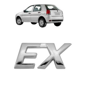 Emblema Ex Fiat 2000 A 2008 Cromado