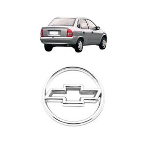 Emblema Gravatinha Mala Corsa Sedan 1997 A 2001 Cromado