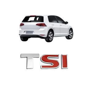 Emblema Cromado Tsi Golf 2014 A 2018