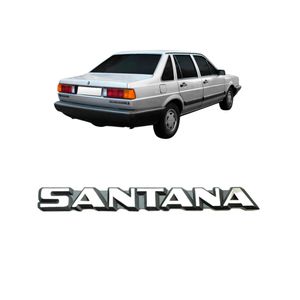 Emblema Cromado Santana 1985 A 1990