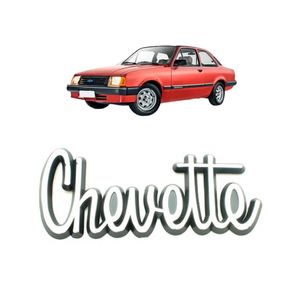 Emblema Chevette 1973 A 1982 Manuscrito