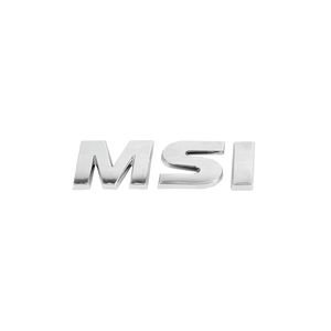 Emblema Cromado Msi Pequeno Fox Gol Voyage G5 G6