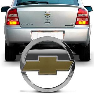 Emblema Mala Gravata Dourada Astra 2003 A 2012