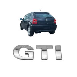 Emblema Letreiro Gti Gol G3 1999 A 2003