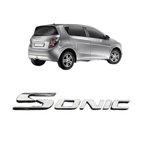 Emblema Cromado Sonic 2012 A 2018
