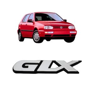 Emblema Placa Cromado Glx Golf 1991 A 1996