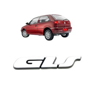 Emblema Placa Cromado Gls Gol Saveiro 1995 A 1999