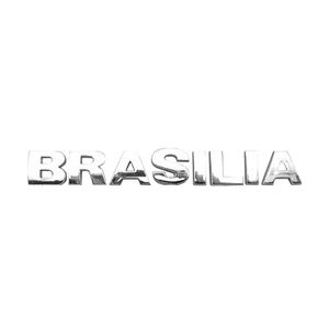 Emblema Cromado Letreiro Brasilia 1973 A 1982