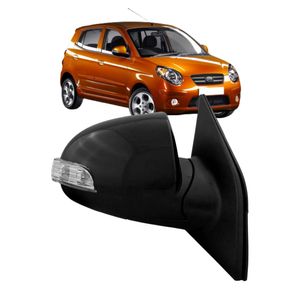 Retrovisor Picanto 2009 2010 2011 Eletrico