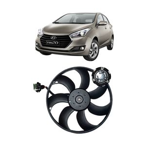 Motor Ventilador Radiador Hb20 2012 A 2020