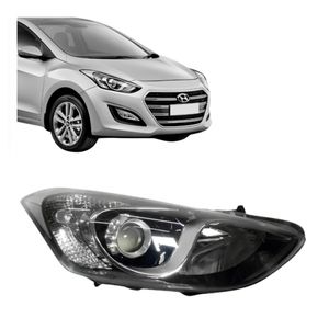 Farol I30 2016 2017 2018 2019 Eletrico Com Led